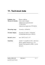 Предварительный просмотр 105 страницы Thermo Scientific RadEye PRD-ER Operating Instructions Manual