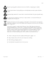 Preview for 4 page of Thermo Scientific Shake 'n Stack 6244 Operating And Maintenance Manual