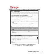 Preview for 47 page of Thermo Scientific Shandon TissueWave 2 Operator'S Manual