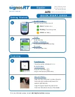 Preview for 1 page of Thermo Scientific signos RT Bladder Quick Start Manual