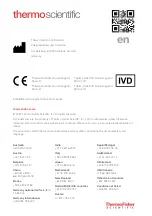 Preview for 94 page of Thermo Scientific Sorvall Legend Micro 21R Instruction Manual