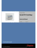 Preview for 1 page of Thermo Scientific Sorvall ST 8 Instruction Manual