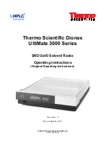 Thermo Scientific SRD-3200 Operating Instructions Manual preview