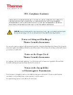 Preview for 4 page of Thermo Scientific Surveyor RI Plus Hardware Manual