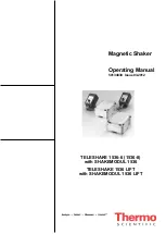 Preview for 1 page of Thermo Scientific TELESHAKE 1536 LIFT Operating Manual