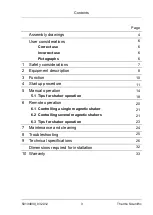 Preview for 3 page of Thermo Scientific TELESHAKE 1536 LIFT Operating Manual