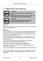 Preview for 24 page of Thermo Scientific TELESHAKE 1536 LIFT Operating Manual