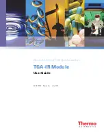 Thermo Scientific TGA-IR User Manual предпросмотр