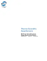 Thermo Scientific Thermo Scientific AquaSensors RDO Pro-X Manual preview