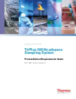 Thermo Scientific TriPlus 300 Preinstallation Manual preview