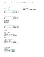 Preview for 6 page of Thermo Scientific TSQ 8000 Evo Preinstallation Manual