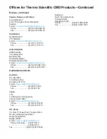 Preview for 6 page of Thermo Scientific TSQ 8000 Preinstallation Manual