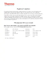 Preview for 3 page of Thermo Scientific TSQ Quantum GC User Manual