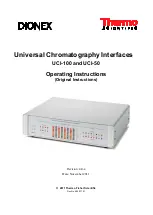 Thermo Scientific UCI-100 Operating Instructions Manual предпросмотр