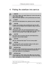 Preview for 17 page of Thermo Scientific VARIOKLAV 65 TC Operating Manual