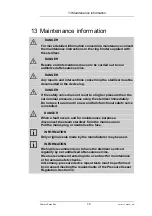 Preview for 70 page of Thermo Scientific VARIOKLAV 65 TC Operating Manual