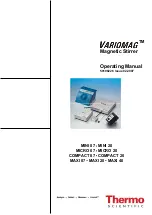 Preview for 1 page of Thermo Scientific VARIOMAG COMPACT 07 Operating Manual