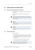 Preview for 19 page of Thermo Scientific VF-F20-A Operating Manual