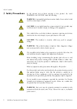 Preview for 6 page of Thermo Scientific XBF40-MD Series Installation, Operation And Service Manual