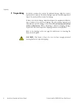 Preview for 8 page of Thermo Scientific XBF40-MD Series Installation, Operation And Service Manual