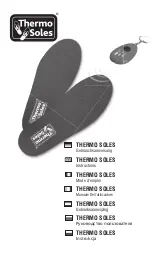 Thermo Soles TS-03 Instructions Manual preview