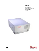 Предварительный просмотр 1 страницы Thermo 15i Instruction Manual