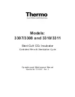 Thermo 3307 Operating And Maintenance Manual preview