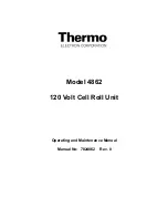 Thermo 4862 Operating And Maintenance Manual preview