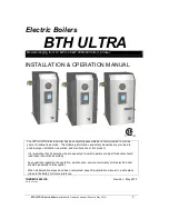 Thermo BTH Ultra Installation And Operation Manual preview