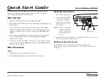 Thermo Orion 420Aplus Quick Start Manual preview