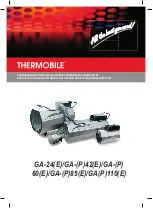 Preview for 1 page of THERMOBILE GA P 110 E User Manual