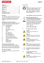 Preview for 5 page of THERMOBILE IMAC 4000 GAS US User Manual