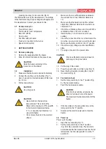 Preview for 17 page of THERMOBILE ISA 65 User Manual