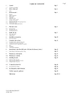 Preview for 2 page of Thermocet Trimline 2050 OH Operating And Installation Instructions