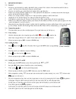 Preview for 5 page of Thermocet Trimline 2050 OH Operating And Installation Instructions