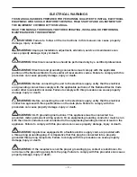 Preview for 2 page of THERMODYNE 1600NDNL International Service Manual