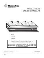 THERMODYNE 742HW-CT Installation & Operation Manual preview