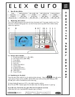 Предварительный просмотр 3 страницы Thermofilm ELEX euro 1000 User Manual