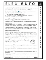 Preview for 5 page of Thermofilm ELEX euro 1000 User Manual