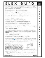 Предварительный просмотр 7 страницы Thermofilm ELEX euro 1000 User Manual