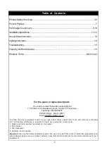 Preview for 2 page of Thermofilm HEATSTRIP TGH34WL Operation, Installation, And Maintenance Manual