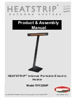 Thermofilm Heatstrip THY2200P Assembly Manual предпросмотр