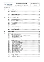 Предварительный просмотр 3 страницы thermofin TCS.2 Series Operating Manual