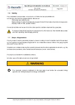 Preview for 8 page of thermofin X-TDH.3-100-22-G-N-D5-BC-04 Operating And Installation Instructions