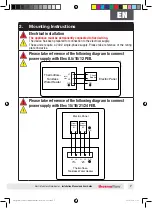 Предварительный просмотр 7 страницы ThermoFlow Elex 10PEB Installation Manual And User'S Manual