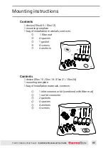 Preview for 5 page of ThermoFlow Elex 12 Installation Manual, User Manual, And Warranty Information