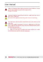 Preview for 20 page of ThermoFlow Elex 12 Installation Manual, User Manual, And Warranty Information