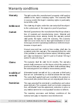 Preview for 25 page of ThermoFlow Elex 12 Installation Manual, User Manual, And Warranty Information