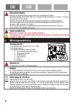 Предварительный просмотр 6 страницы ThermoFlow Elex 18 Mounting And User Manual