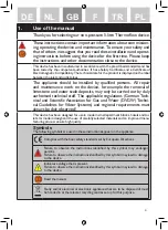 Предварительный просмотр 21 страницы ThermoFlow Ut5 Assembly And Operating Instructions Manual